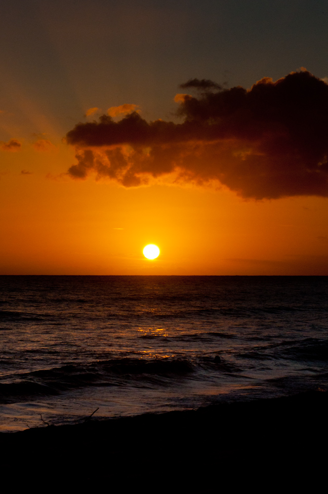 Sunset at Kekaha Beach